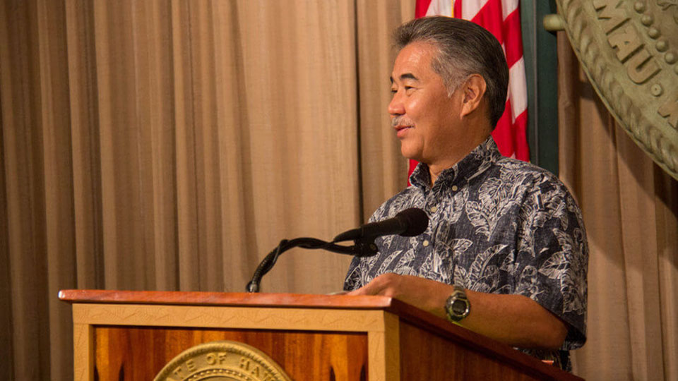 governor ige hawaii